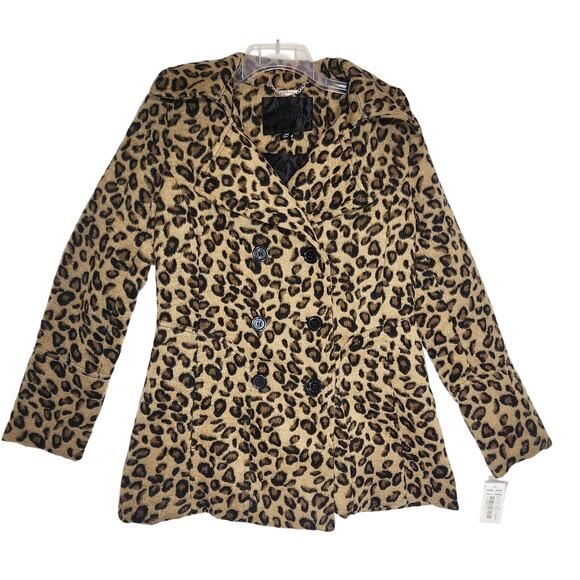 JouJou Jackets & Blazers - JouJou Leopard Print Lightweight Coat Medium, NWT